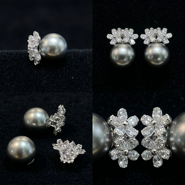 Marguerite Jacket Earrings