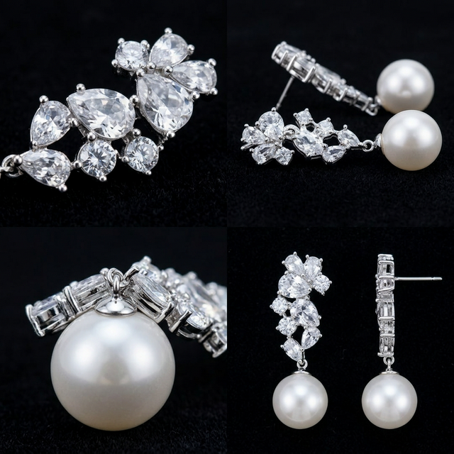 Bouquet Drop Earrings