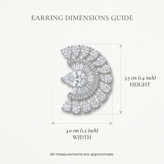Éventail Stud Earrings