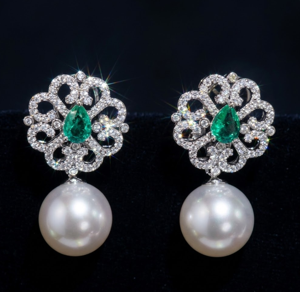 Arabesque Drop Earrings