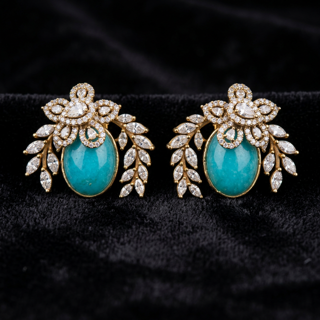 Laurier Stud Earrings