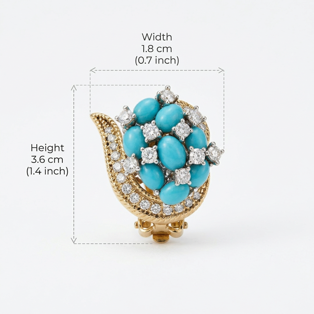 Capri Cluster Earrings